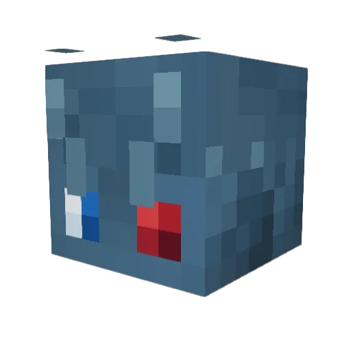LinkSudo Minecraft avatar head, 3D render