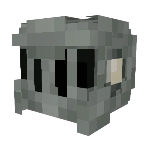 LinkTheDarkLord Minecraft avatar head, 3D render