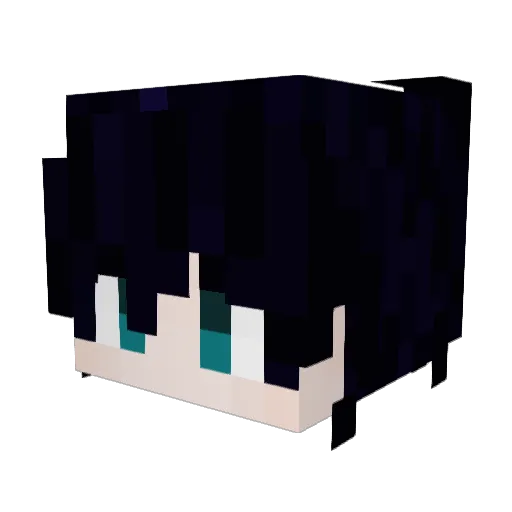 Link_Chain Minecraft avatar head, 3D render