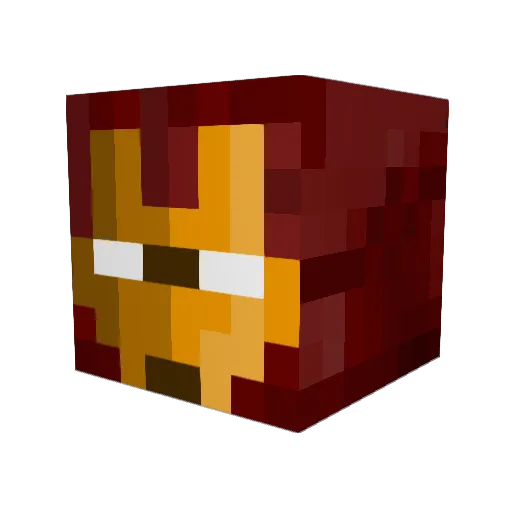 LinkeScharmlippe Minecraft avatar head, 3D render