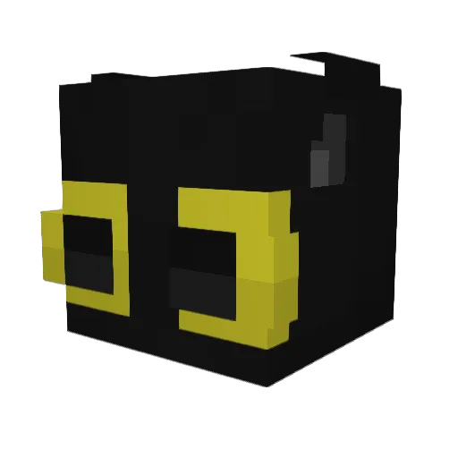 Linked21Xbox Minecraft avatar head, 3D render