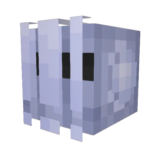 LinkedCee Minecraft avatar head, 3D render