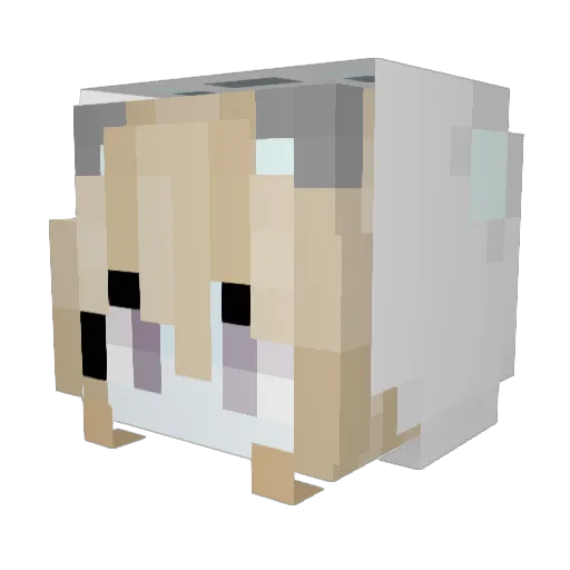 Linkia2892 Minecraft avatar head, 3D render