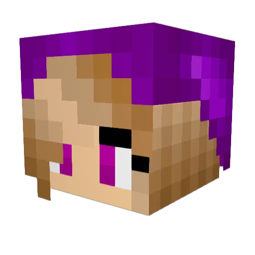 Linkjsc Minecraft avatar head, 3D render