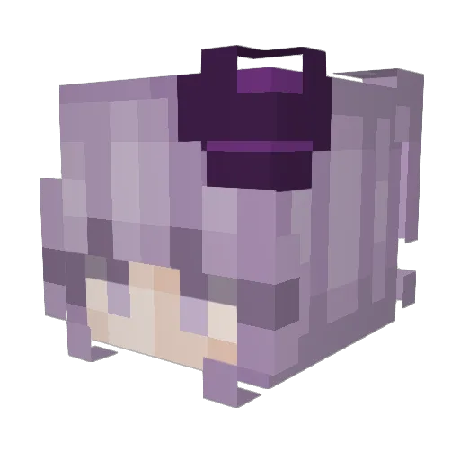LinkleDev Minecraft avatar head, 3D render