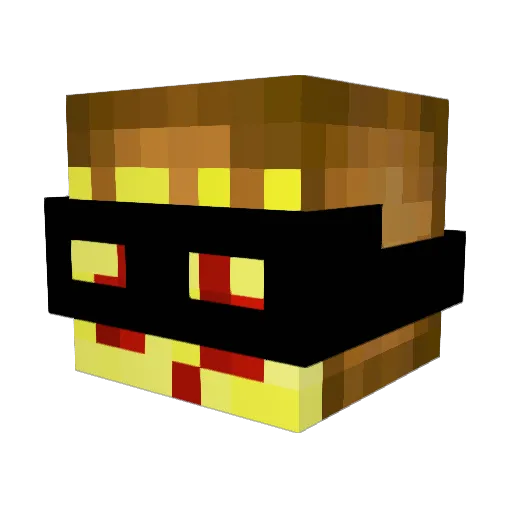 Linknil414 Minecraft avatar head, 3D render