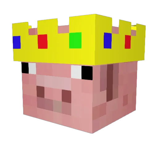 Linknotfound2 Minecraft avatar head, 3D render