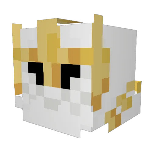 Linkzoh Minecraft avatar head, 3D render