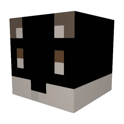 LinnLovesYou Minecraft avatar head, 3D render