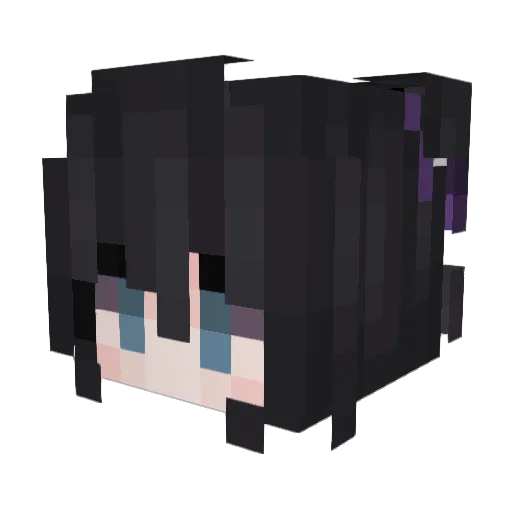 Linn_Taylor Minecraft avatar head, 3D render