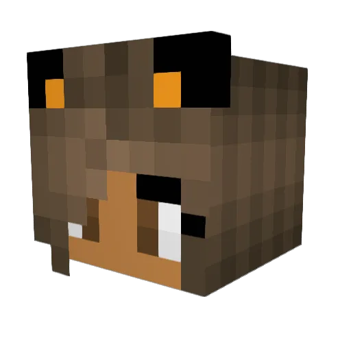 Linnea234 Minecraft avatar head, 3D render