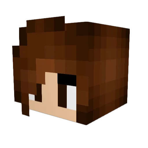 LinneaHayden Minecraft avatar head, 3D render