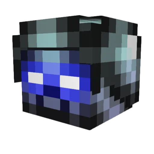 Linni05 Minecraft avatar head, 3D render