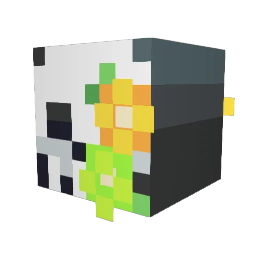 Linnie_Bell Minecraft avatar head, 3D render
