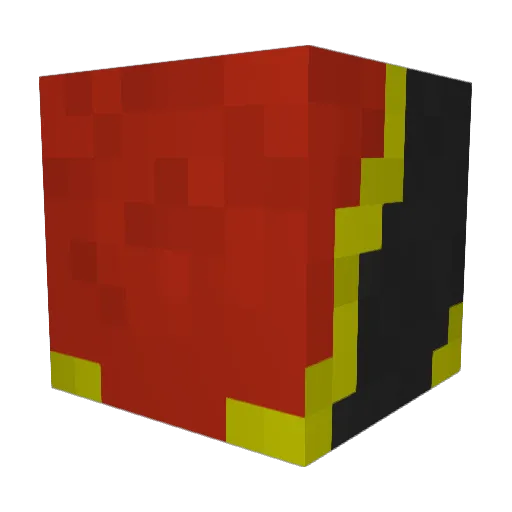Linobuilder Minecraft avatar head, 3D render