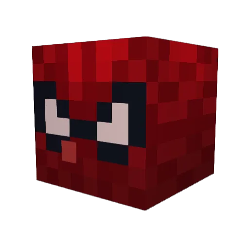 Linus1976 Minecraft avatar head, 3D render