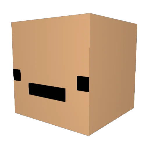 LinusLukas Minecraft avatar head, 3D render