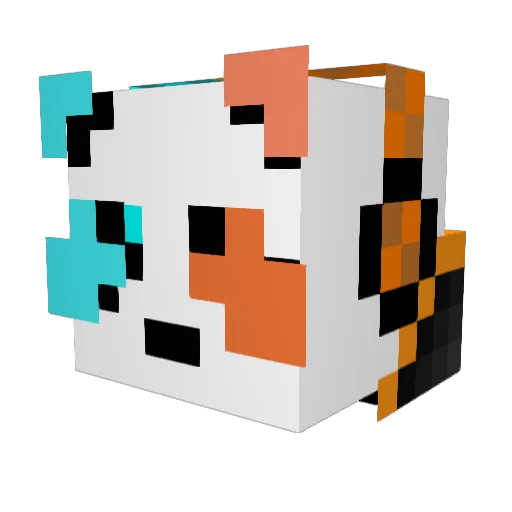 Linusjoe10 Minecraft avatar head, 3D render
