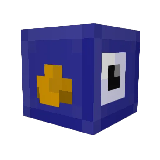 Linuxmaximux Minecraft avatar head, 3D render