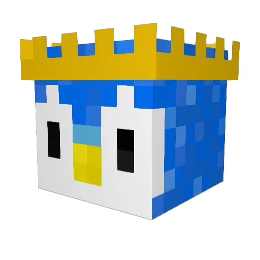 Linx_69 Minecraft avatar head, 3D render