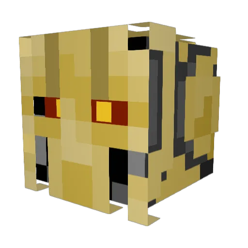 Linxy_A35K Minecraft avatar head, 3D render