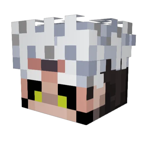 LioBenson Minecraft avatar head, 3D render