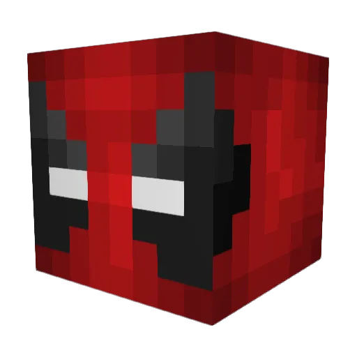 Lio_XDD Minecraft avatar head, 3D render