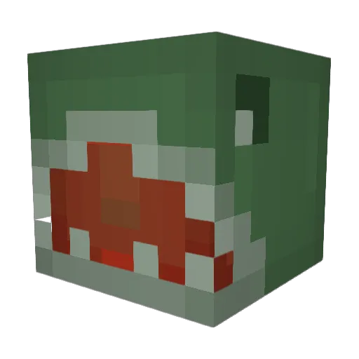 Liolaris Minecraft avatar head, 3D render