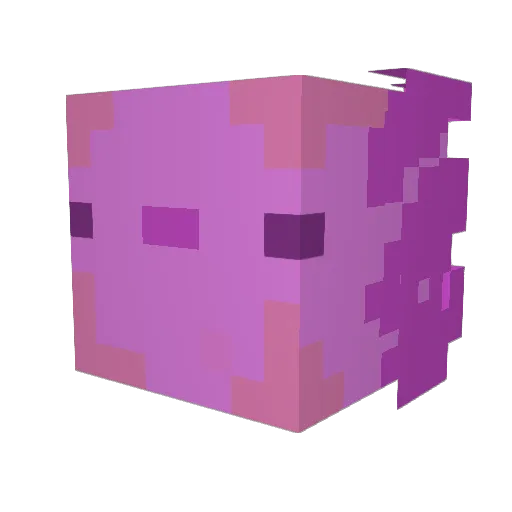 Liomar Minecraft avatar head, 3D render