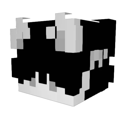 LionGTG Minecraft avatar head, 3D render