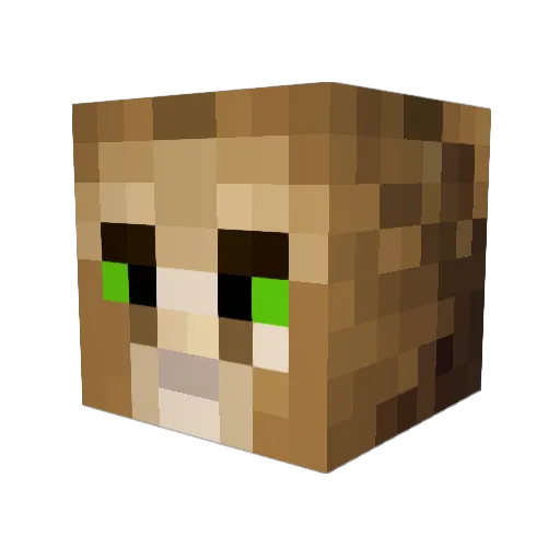 Lion_Dash6 Minecraft avatar head, 3D render