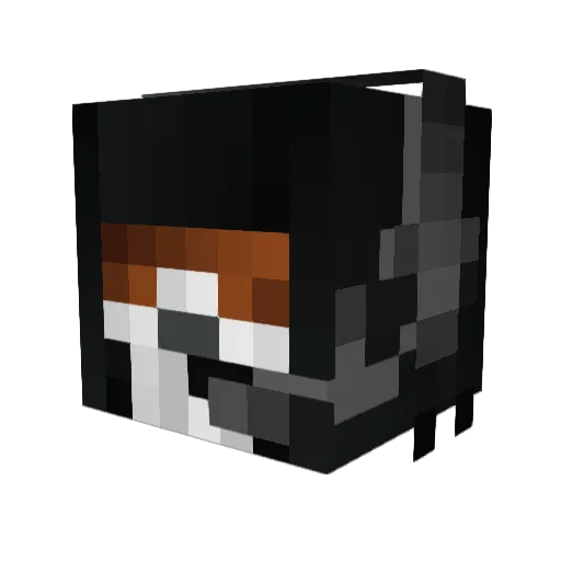 Lioncan22 Minecraft avatar head, 3D render