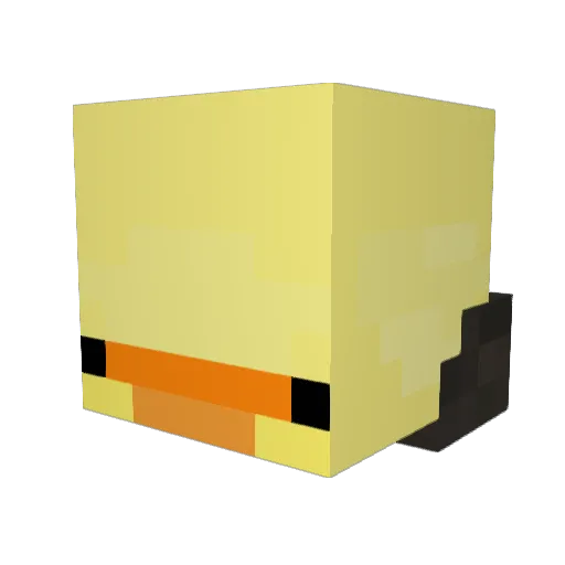 Lioncrame Minecraft avatar head, 3D render