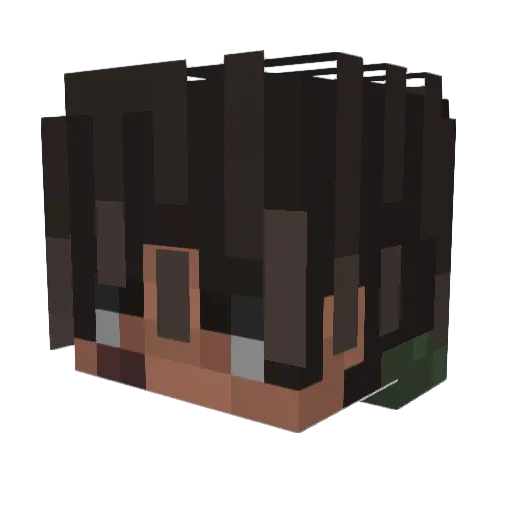 Lionel_0_0 Minecraft avatar head, 3D render