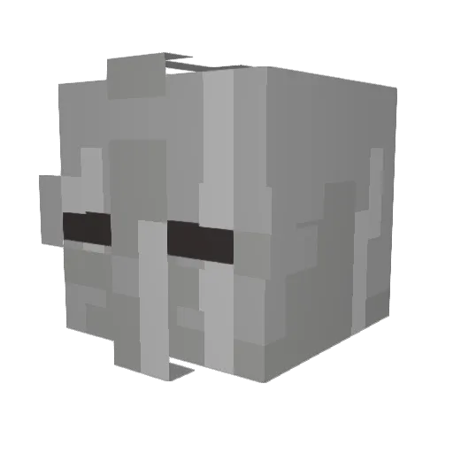 Lioneye666 Minecraft avatar head, 3D render