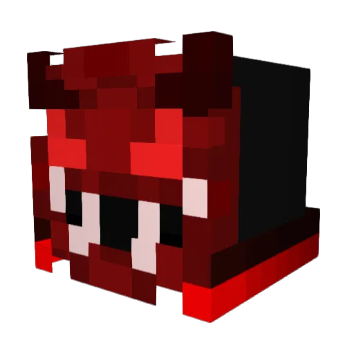 Liongrafter Minecraft avatar head, 3D render