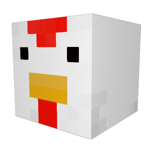 Lionking09084 Minecraft avatar head, 3D render