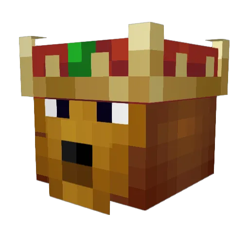 LionzECHO Minecraft avatar head, 3D render