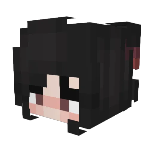 Liptosha Minecraft avatar head, 3D render