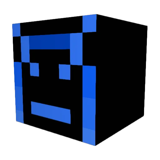 Liquid1_ Minecraft avatar head, 3D render