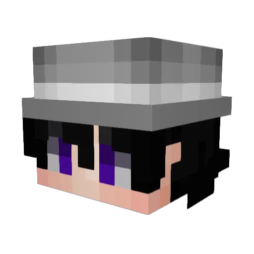 Liquid_Wynn Minecraft avatar head, 3D render