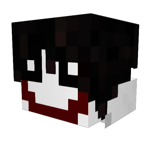 Liquidd_25 Minecraft avatar head, 3D render