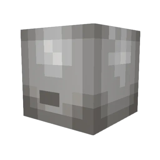 Liretey Minecraft avatar head, 3D render