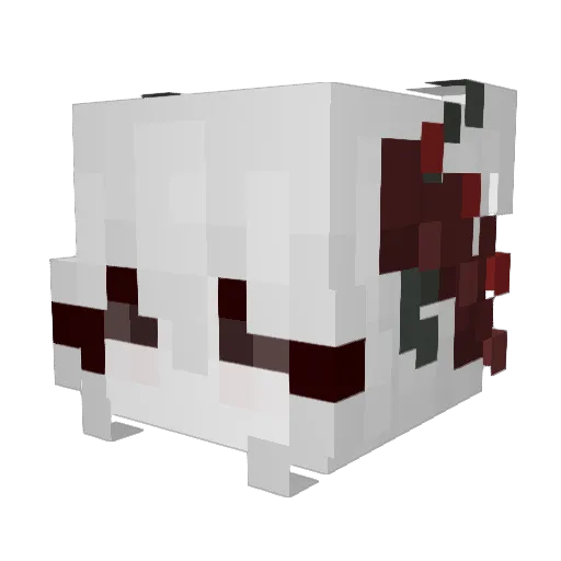 Lis69 Minecraft avatar head, 3D render