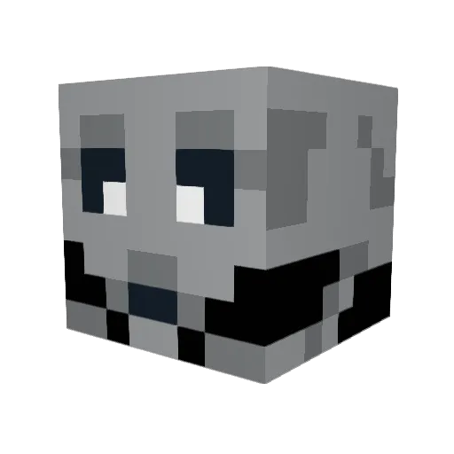 LisTeR023 Minecraft avatar head, 3D render