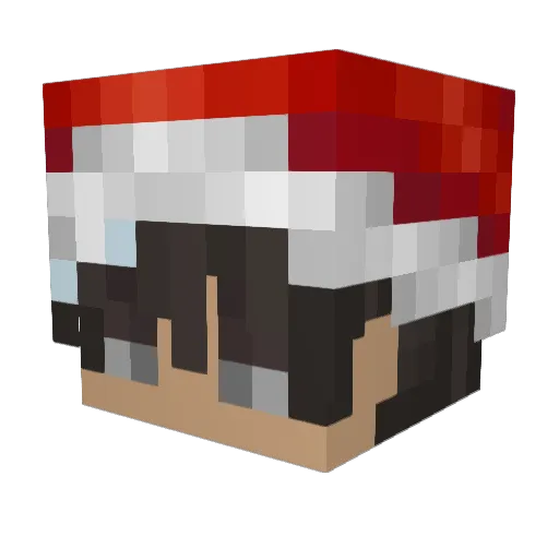 Lisciasty112 Minecraft avatar head, 3D render