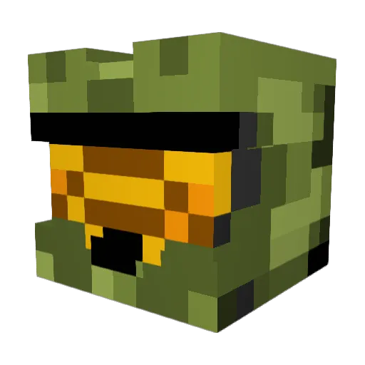 LissDane Minecraft avatar head, 3D render