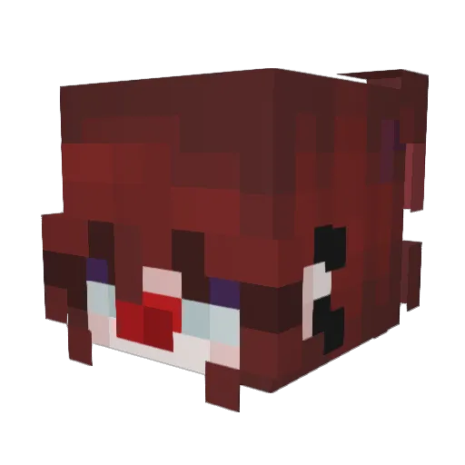 Liszt1811 Minecraft avatar head, 3D render