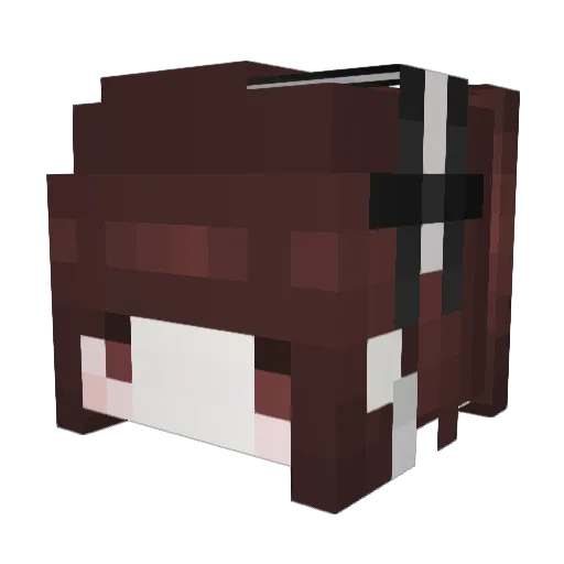 LitChiGer Minecraft avatar head, 3D render