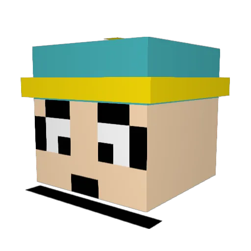 LitNinja612 Minecraft avatar head, 3D render